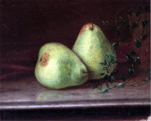  Daniel Folger Bigelow Two Green Pears - Art Print