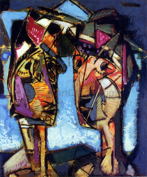  Alfred Henry Maurer Two Heads - Art Print