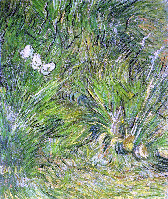  Vincent Van Gogh Two White Butterflies - Art Print