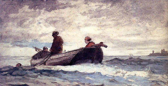  Winslow Homer Tynemouth Priory, England - Art Print