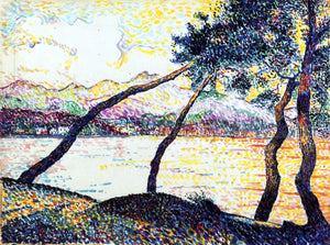  Hippolyte Petitjean Umbrella Pines, Sainte-Maxime - Art Print