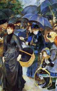  Pierre Auguste Renoir An Umbrella Scene - Art Print