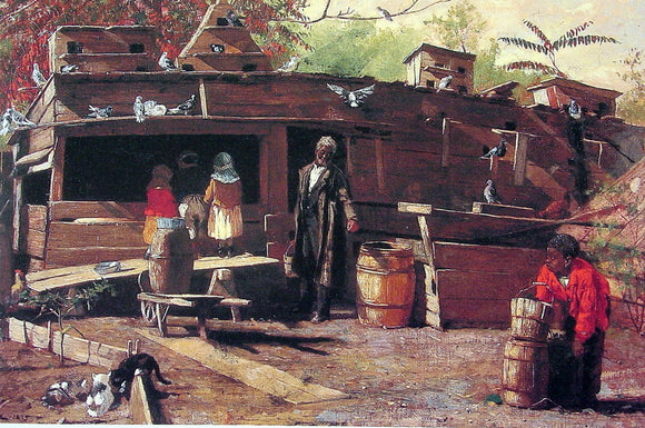  Winslow Homer Uncle Ned at Home - Art Print
