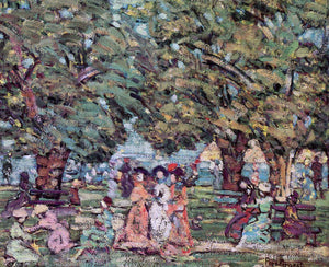  Maurice Prendergast Under the Trees - Art Print