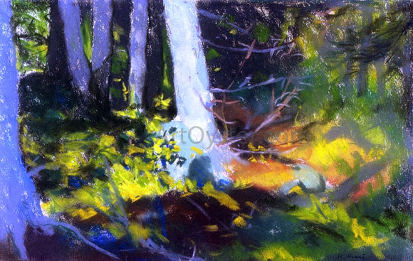 Robert Henri Under the Trees - Monhegan - Art Print