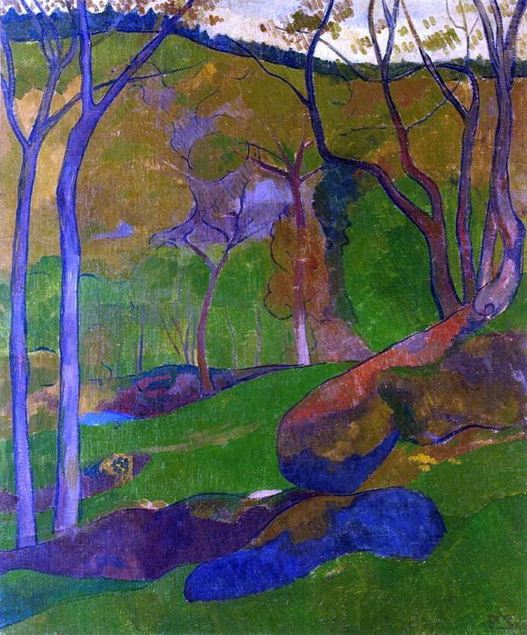  Paul Serusier Undergrowth at Huelgoat - Art Print