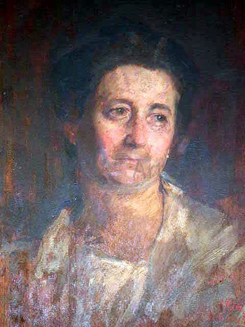  Domingo Giaudrone Unknown (also known as Portrait of a Lady) - Art Print