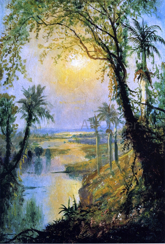  Edmund Darch Lewis Untitled (also known as Cuban Landscape) - Art Print