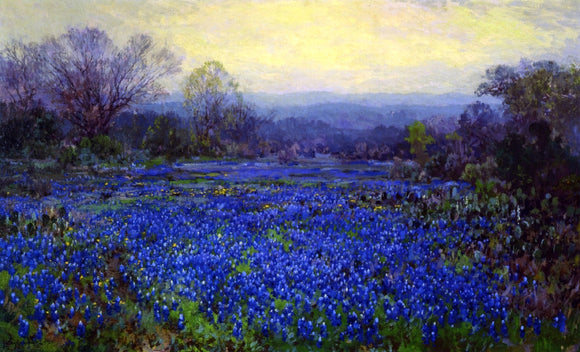  Julian Onderdonk Untitled (also known as Field of Bluebonnets) - Art Print