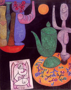  Paul Klee Untitled Still Life - Art Print