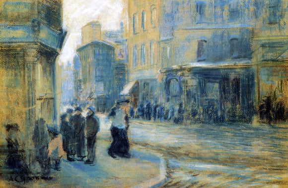  Arthur Clifton Goodwin Up Tremont Street - Art Print