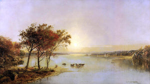  Jasper Francis Cropsey Upper Hudson - Art Print