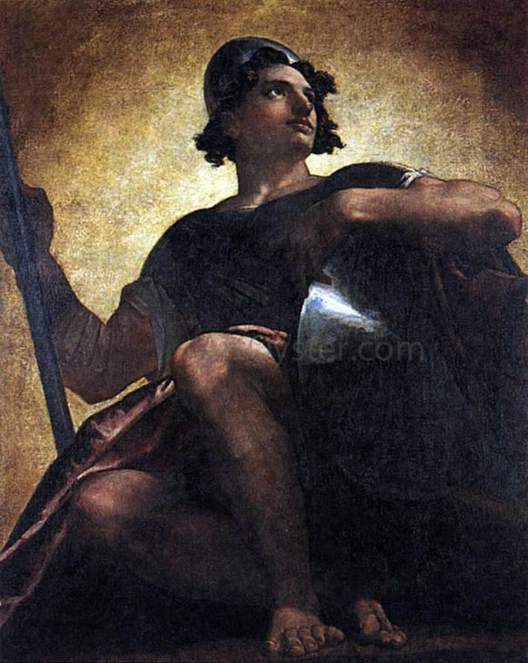  Washington Allston Uriel Standing in the Sun - Art Print