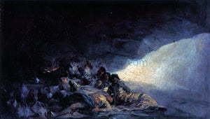  Francisco Jose de Goya Y Lucientes Vagabonds Resting in a Cave - Art Print