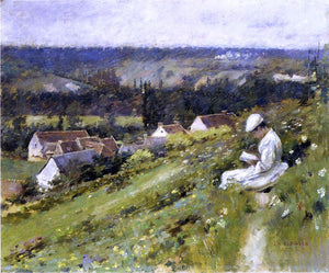  Theodore Robinson Val d'Arconville - Art Print