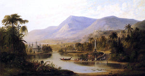  Robert Scott Duncanson Vale of Kashmir - Art Print