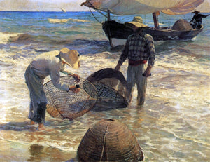  Joaquin Sorolla Y Bastida Valencian Fishermen - Art Print