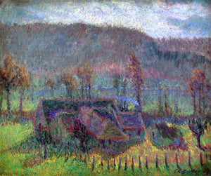  Theodore Earl Butler Valley Farm (also known as Cottage in Giverny) - Art Print