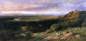  Andrew W Melrose Valley of the Hackensack from the Estate of L. Becker, Esq, Union City, New Jersey - Art Print