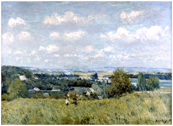  Alfred Sisley Valley of the Seine at Saint-Cloud - Art Print