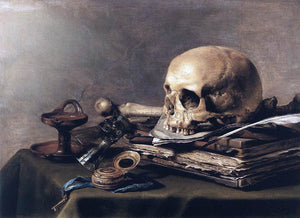  Pieter Claesz Vanitas Still-Life - Art Print