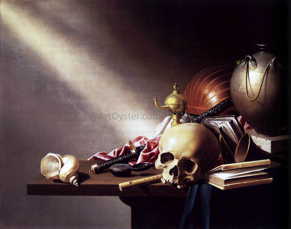  Harmen Steenwijck Vanitas Still-Life - Art Print