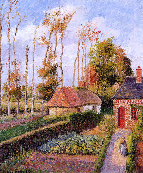  Camille Pissarro Varengeville, Sunset - Art Print