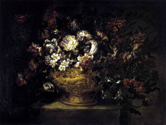  Gabriel De La Corte Vase of Flowers - Art Print