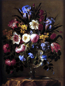  Juan De Arellano Vase of Flowers - Art Print