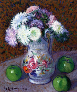  Gustave Loiseau Vase of Flowers - Art Print