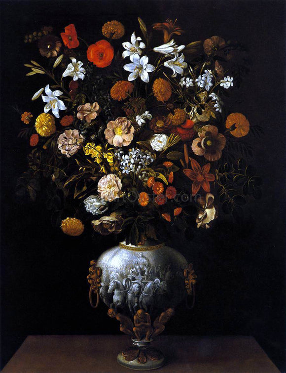  Tomas Hiepes Vase of Flowers - Art Print