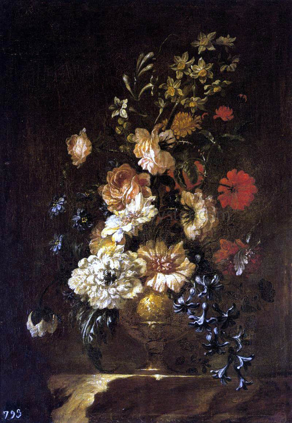  Francisco Perez Sierra Vase of Flowers - Art Print