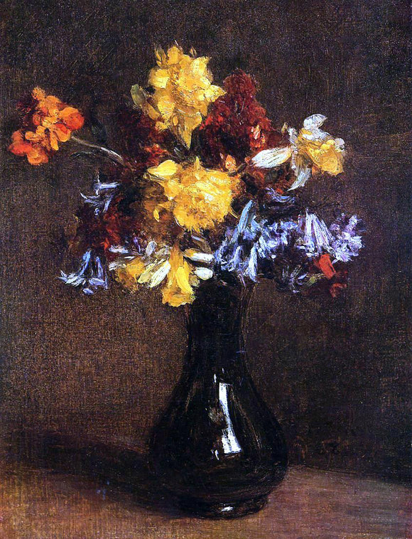  Henri Fantin-Latour Vase of Flowers - Art Print