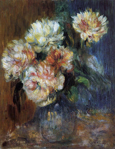  Pierre Auguste Renoir Vase of Peonies - Art Print