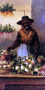  William Aiken Walker Vegetable Vendor at Charleston Market - Art Print