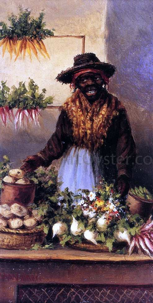  William Aiken Walker Vegetable Vendor at Charleston Market - Art Print