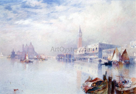  Thomas Moran Venetial Scene - Art Print