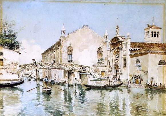  Federico Del Campo Venetian Canal - Art Print