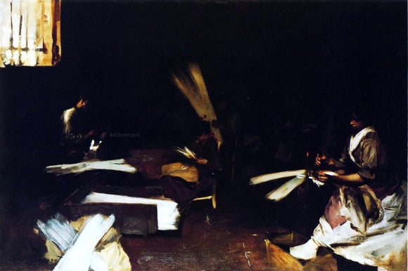  John Singer Sargent Venetian Glass Workers - Art Print