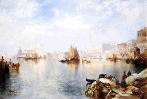  Thomas Moran Venetian Grand Canal - Art Print