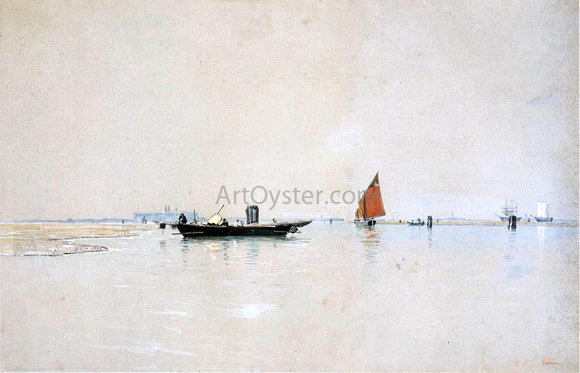  William Stanley Haseltine Venetian Lagoon - Art Print