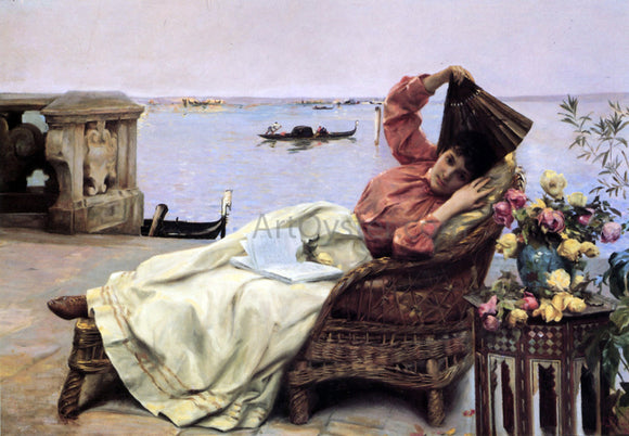  Julius LeBlanc Stewart Venetian Veranda - Art Print