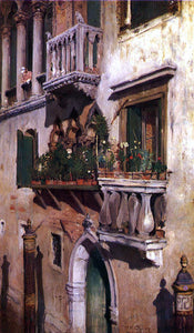  William Merritt Chase Venice - Art Print