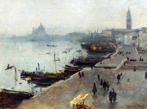  John Singer Sargent Venice in Gray Weather - Art Print