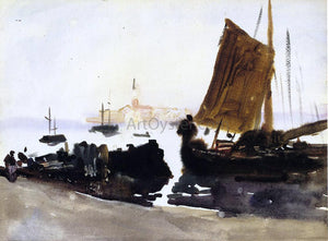  John Singer Sargent Venice, Sailing Boat - Art Print