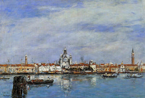  Eugene-Louis Boudin Venice, the Grand Canal - Art Print