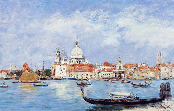  Eugene-Louis Boudin Venice, View from the Grand Canal - Art Print