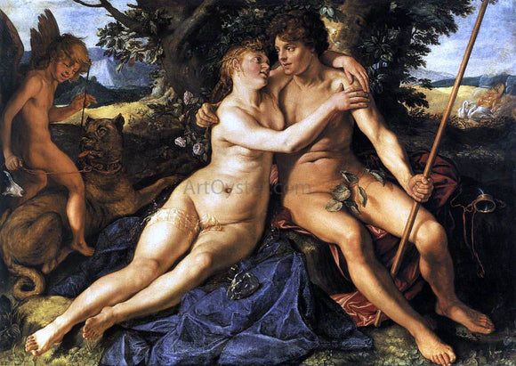  Hendrick Goltzius Venus and Adonis - Art Print