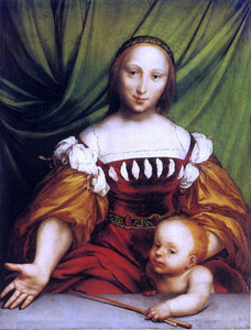  The Younger Hans Holbein Venus and Amor - Art Print
