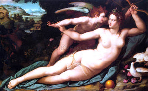  Alessandro Allori Venus and Cupid - Art Print